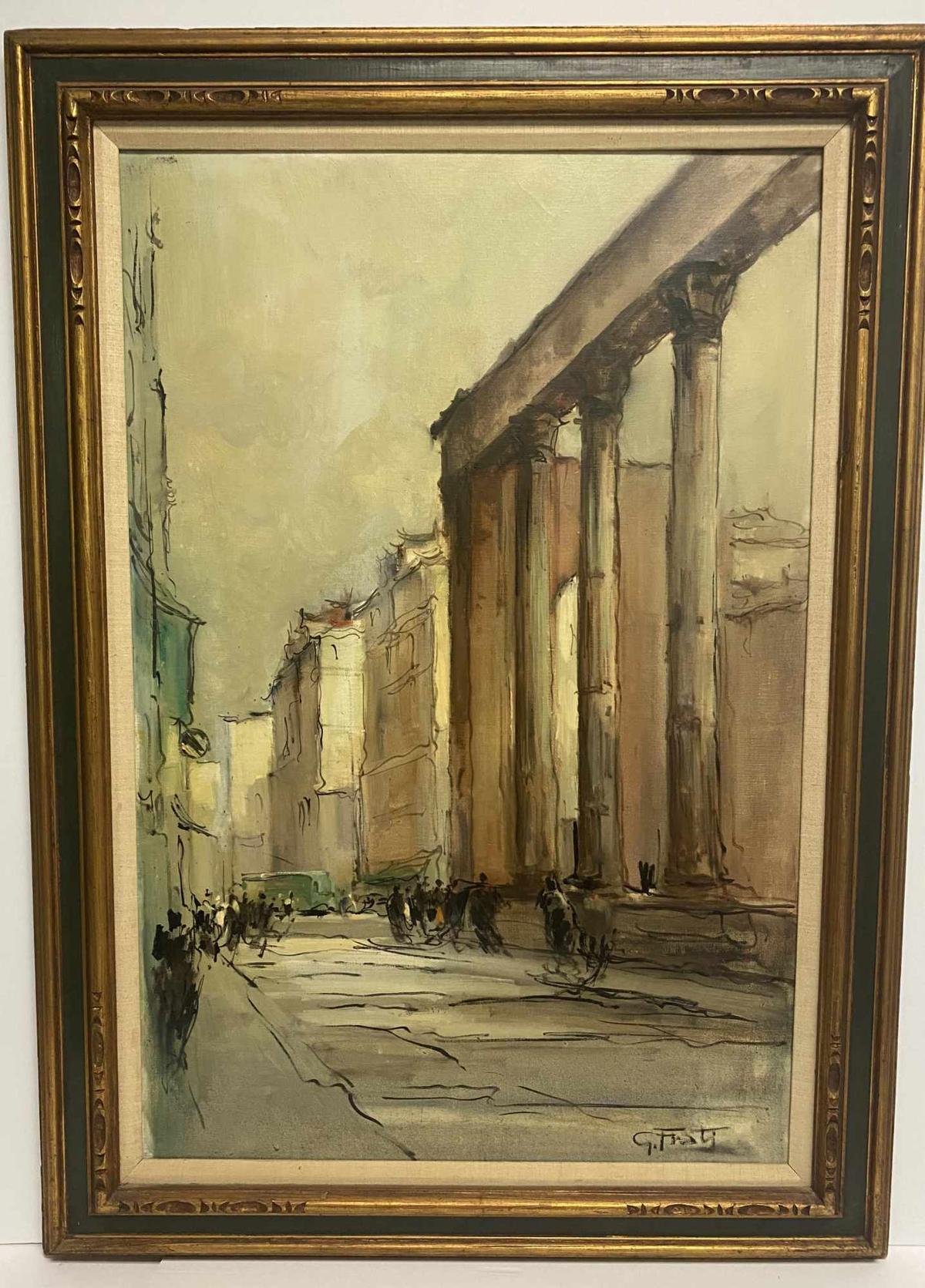 SIGNED IMAGE OF THE ANCIENT & MODERN CITY