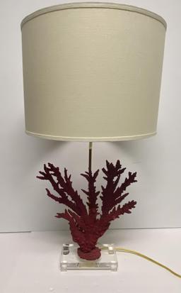 EQUALLY AMAZING RED CORAL LAMP
