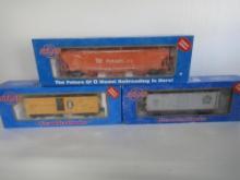 3 ATLAS O GAUGE   ROLLING STOCK  LIMITED EDITIONS