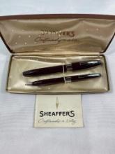 SHEAFFER PFM PEN & PENCIL SET IN ORIGINAL BOX