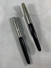 PAIR OF PARKER FOUNTAIN PENS