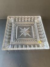 TEN INCH SQUARE WATERFORD PLATE