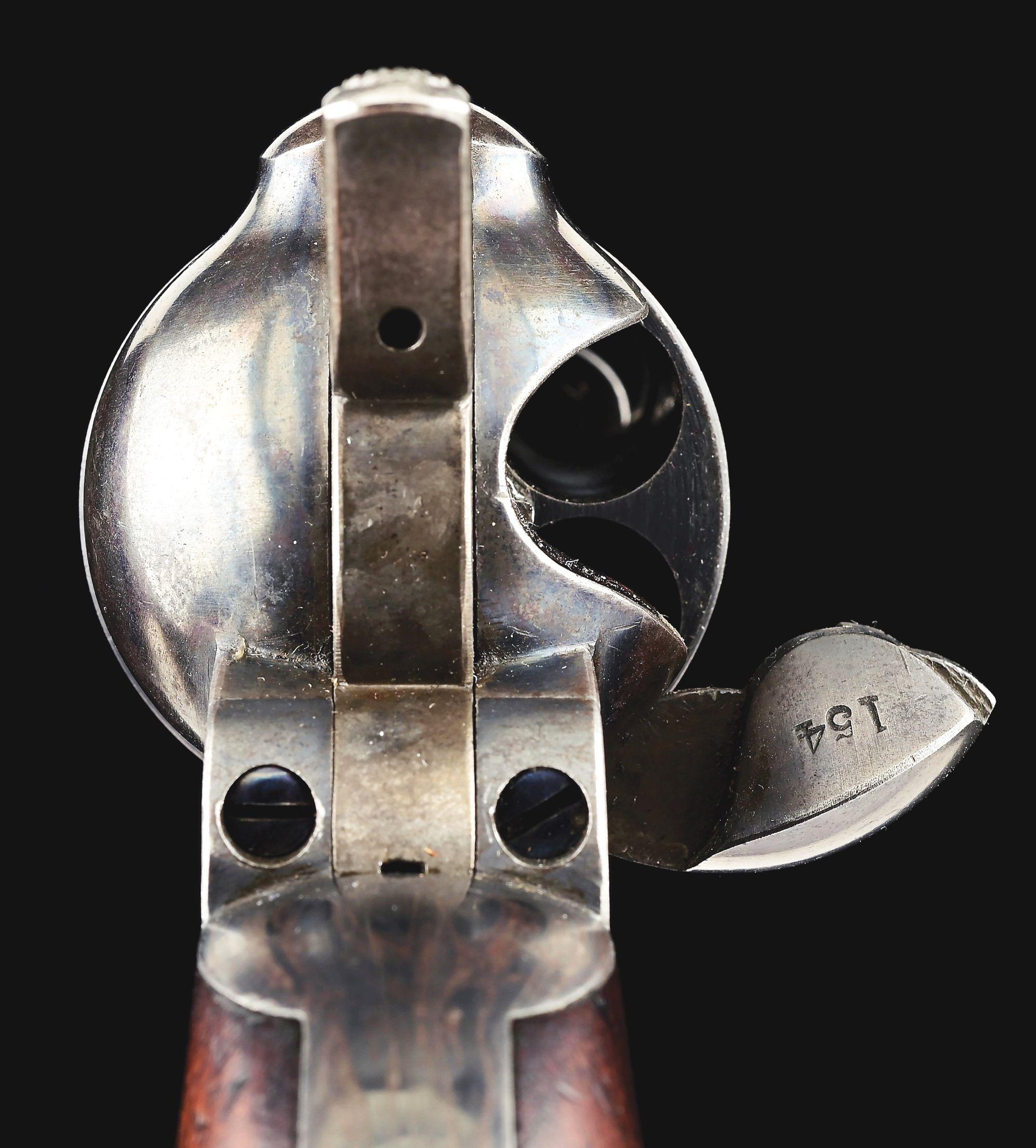 (A) NETTLETON INSPECTED COLT CAVALRY SINGLE ACTION ARMY REVOLVER.
