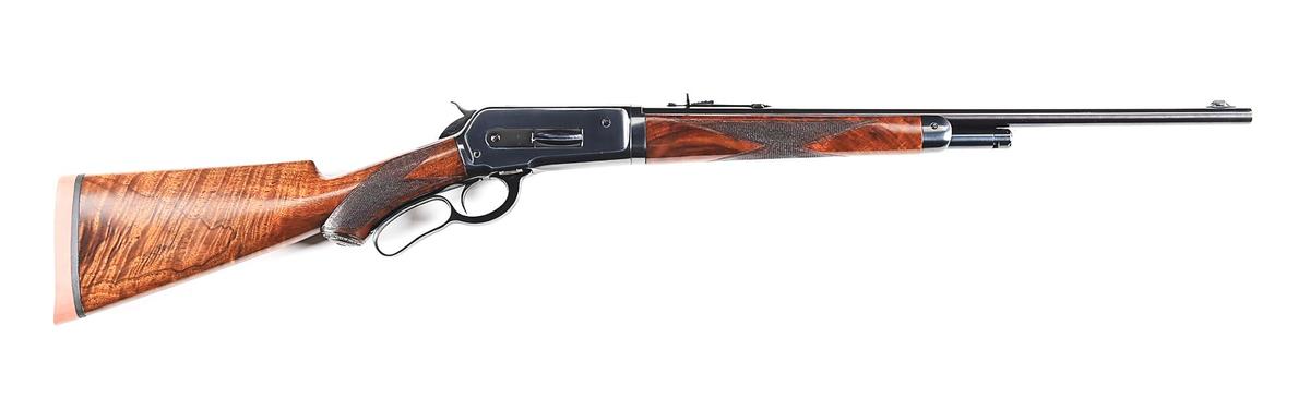(C) DELUXE WINCHESTER MODEL 1886 EXTRA LIGHT TAKEDOWN LEVER ACTION RIFLE IN .45-70.