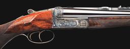(C) ENGRAVED DANIEL FRASER & CO. DOUBLE RIFLE IN .375 MAGNUM