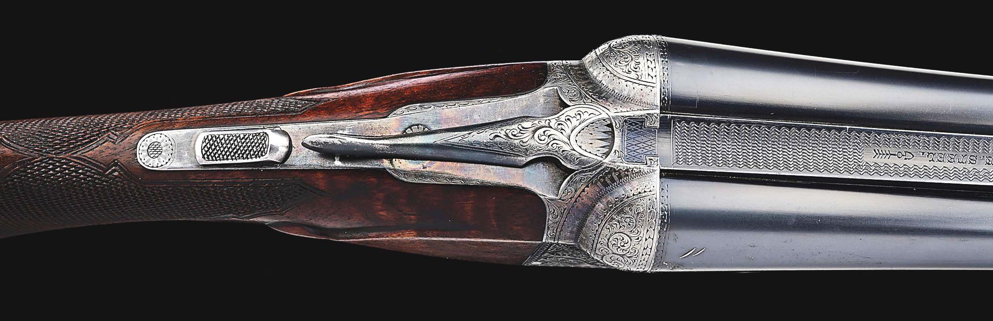 (C) PARKER BROTHERS CHE SIDE BY SIDE 16 BORE SHOTGUN OF L.L. BEAN.