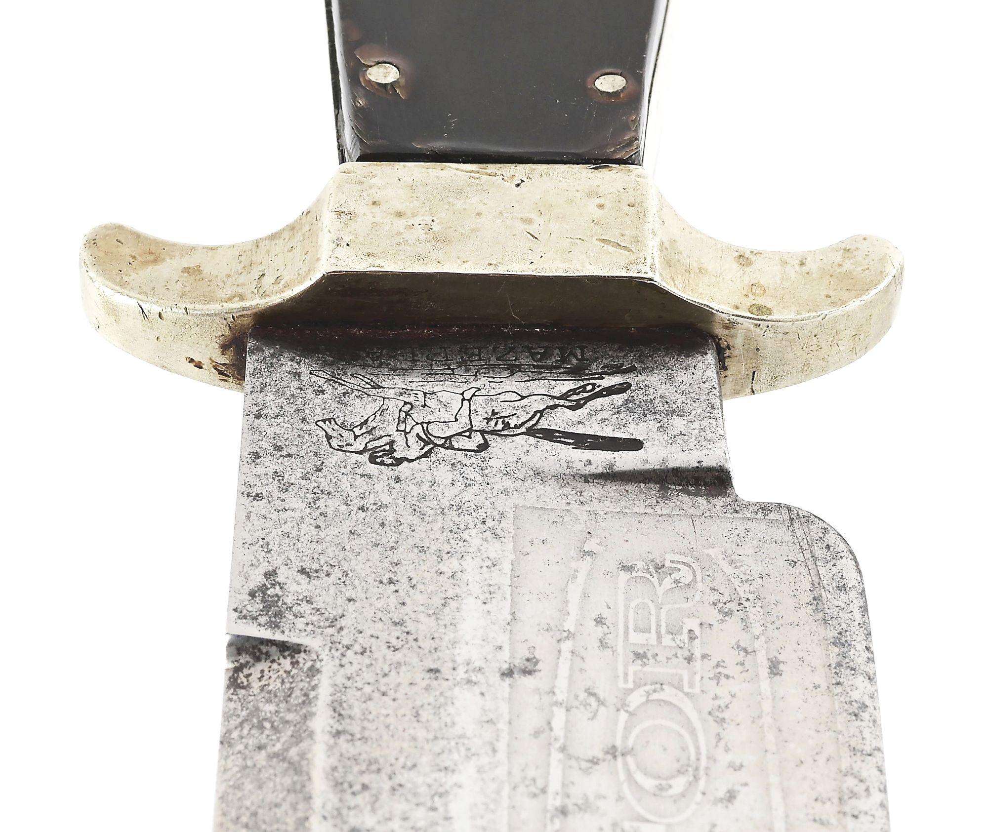 GOLD MINERS PROTECTOR BOWIE KNIFE BY SAMUEL HANCOCK.