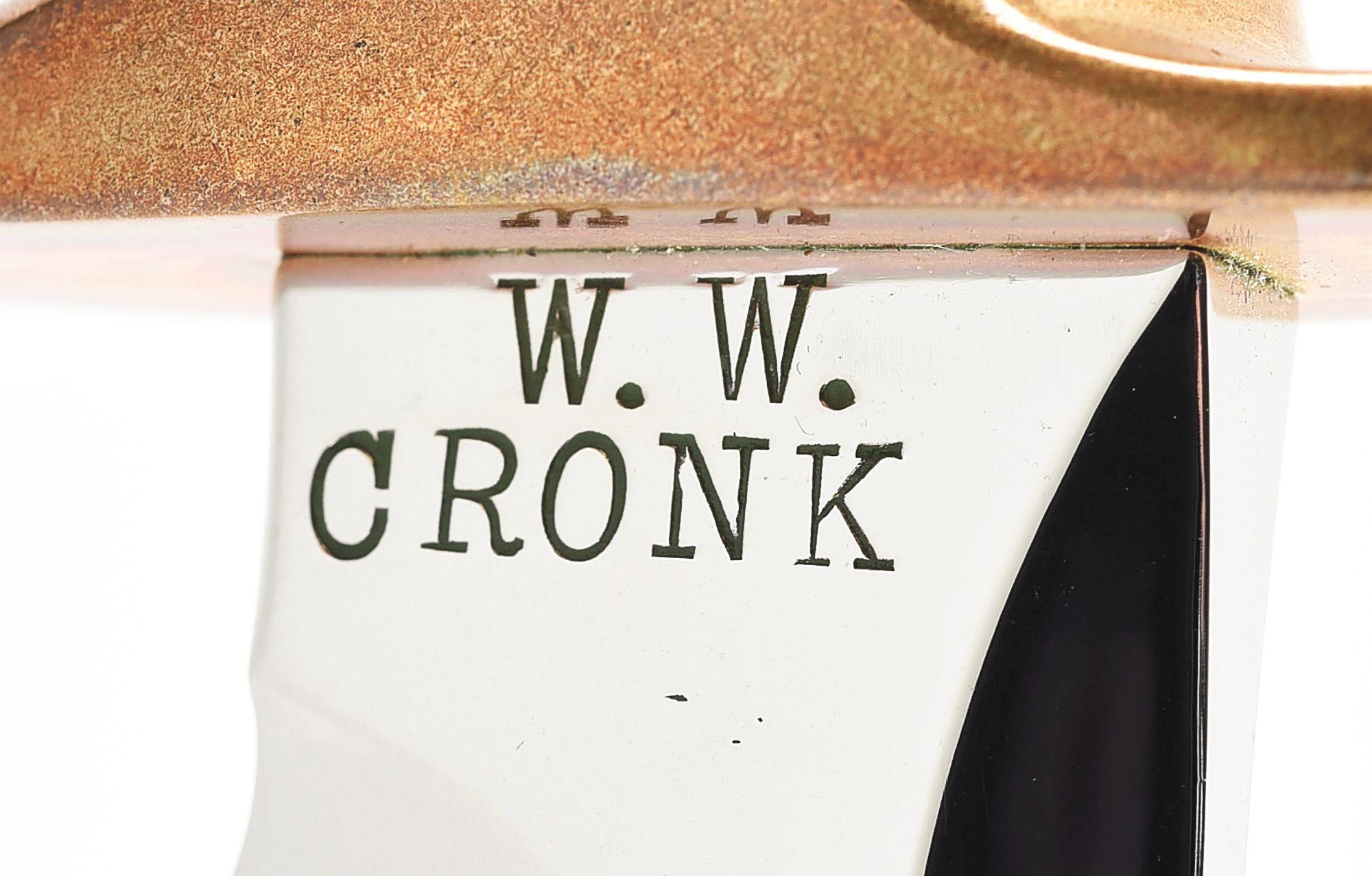 W.W. "BUD" CRONK SUB HILT FIGHTER.