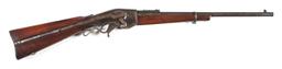 (A) EVANS NEW MODEL LEVER ACTION CARBINE.