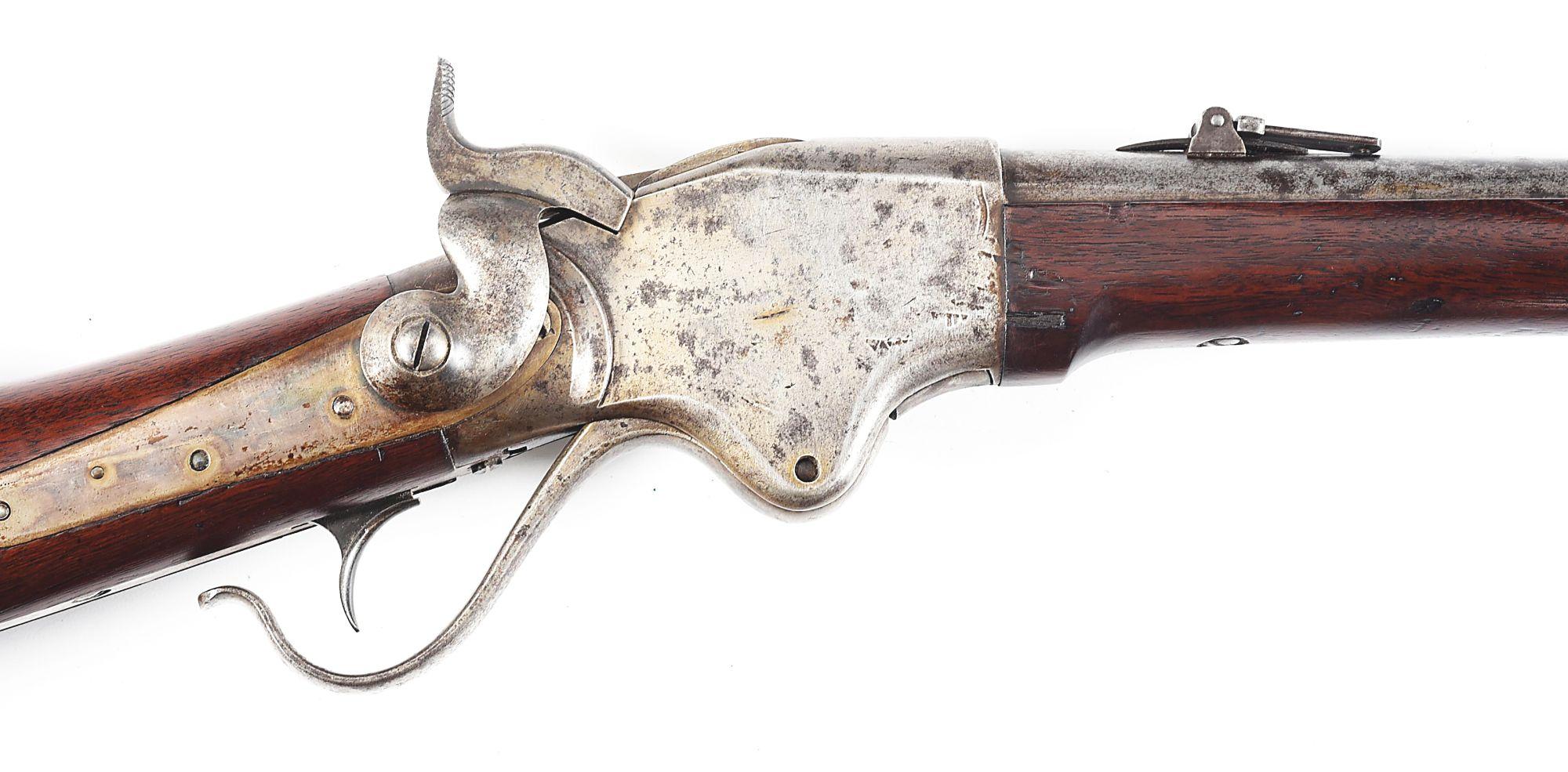 (A) SPENCER MODEL 1860 REPEATING CARBINE.