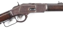 (A) WINCHESTER MODEL 1873 3RD MODEL .38 WCF LEVER ACTION RIFLE.