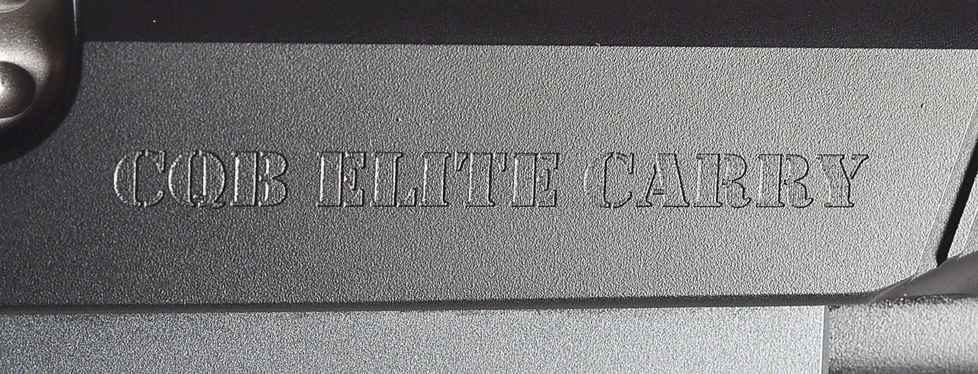 (M) WILSON COMBAT CQB ELITE CARRY 9MM SEMI-AUTOMATIC PISTOL WITH CASE.