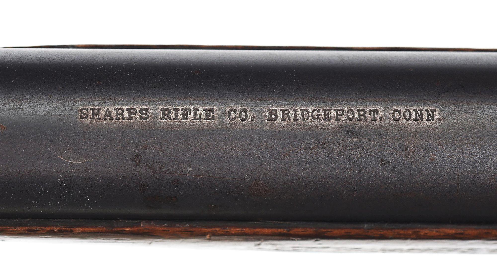 (A) RARE SHARPS-BORCHARDT MODEL 1878 SHORT RANGE RIFLE.
