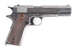 (C) COLT M1911 SEMI-AUTOMATIC PISTOL WITH 1918 DATED HOLSTER (1918).