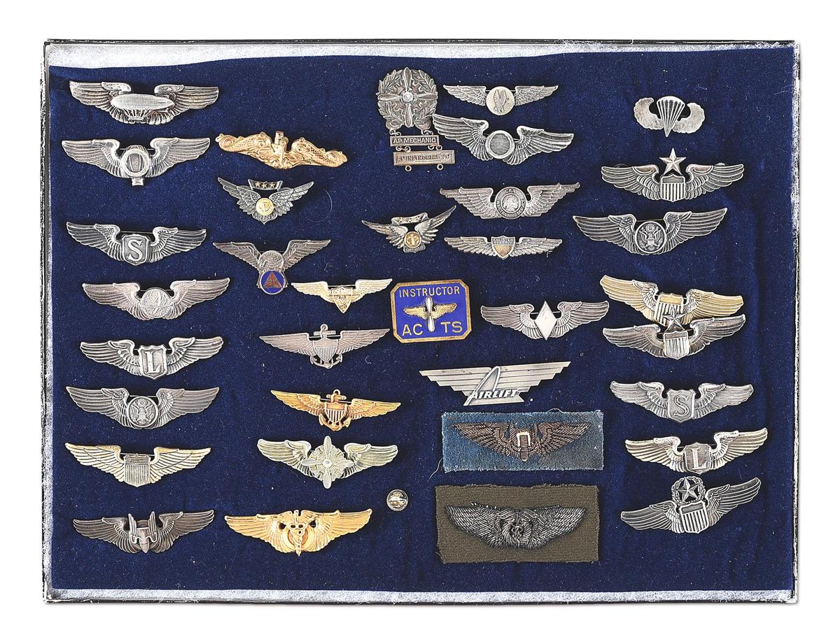 LOT OF US PRE-WWII-COLD WAR WINGS.
