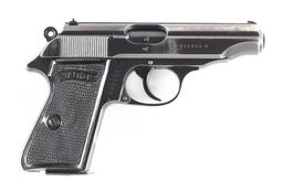 (C) LUFTWAFFE CONTRACT WALTHER PP SEMI AUTOMATIC PISTOL WITH HOLSTER