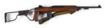 (C) INLAND M1A1 PARATROOPER SEMI-AUTOMATIC CARBINE.