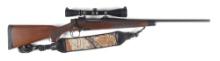 (M) REMINGTON MODEL 700 BOLT ACTION RIFLE WITH LEUPOLD SCOPE.