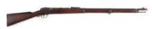 (A) UNIT MARKED AMBERG 1871/84 BOLT ACTION RIFLE.