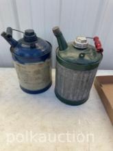 (2) COLLECTIBLE OIL CANS