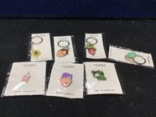 Box Lot of Assorted Keychains