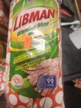 Box lot of (12) Libman Wonder Mop Refill