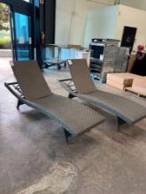 (2) Sling Chaise Lounge