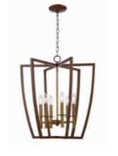 Carmen Too 6-Light Cage Chandelier