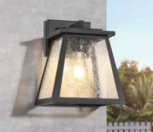 (2) 11in 1-Light Outdoor Sconce