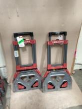 (2) Milwaukee Folding Hand Trucks