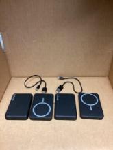 Lot of (4) My charge Magnetic Power Banks