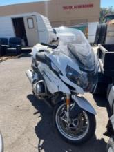 2015 BMW R1200RT Motorcycle, VIN # WB10A1300FZ192617