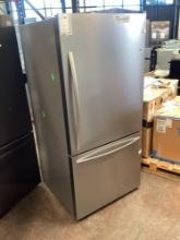Mora 22.3 Cu.Ft Bottom Freezer Refrigerator with Installed Ice Maker