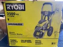 Ryobi 2500PSI Electric Pressure Washer*Missing Hardware*