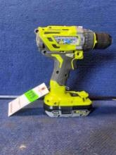 Ryobi 18V 1/2in Hammer Drill*Turns On*