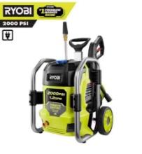 RYOBI 2000 PSI 1.2 GPM Cold Water Corded Electric Pressure Washer