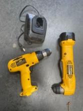 Lot Of Dewalt Drills