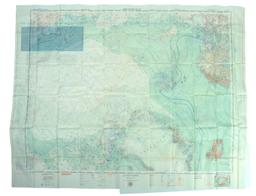 Two double-sided SW Pacific US Army Air Force WWII issue Silk/Cloth Escape Maps(HRT)