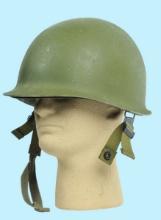 US Military Vietnam War era M1 Helmet and Para Liner  (J)