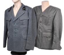 Two Italian Military WWII era Uniform Tunicss (AH)
