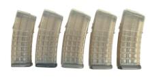 Austrian Steyr AUG 5.56mm 30 Round Magazines Lot of 5 (WHD)