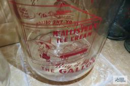 McAlister's ice cream gallon jar