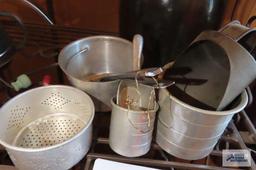 Tin kitchen utensils