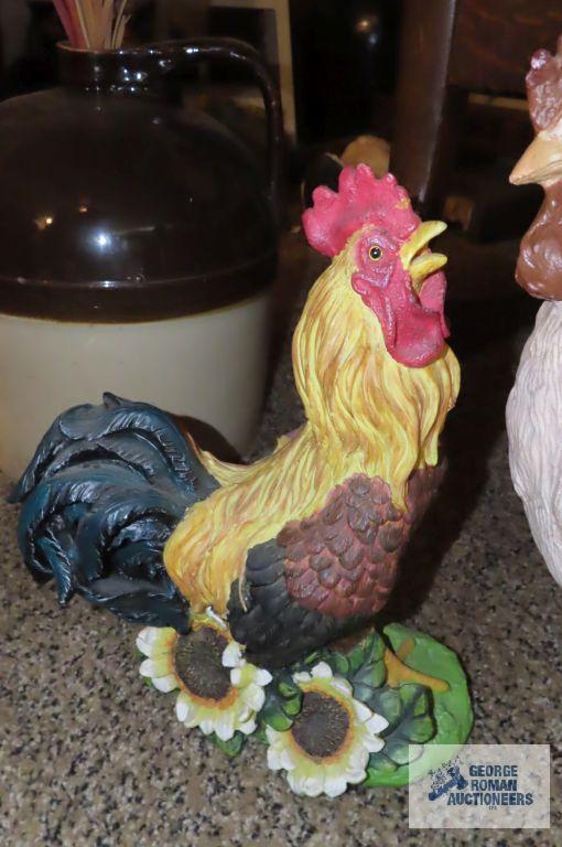 Chicken figurines