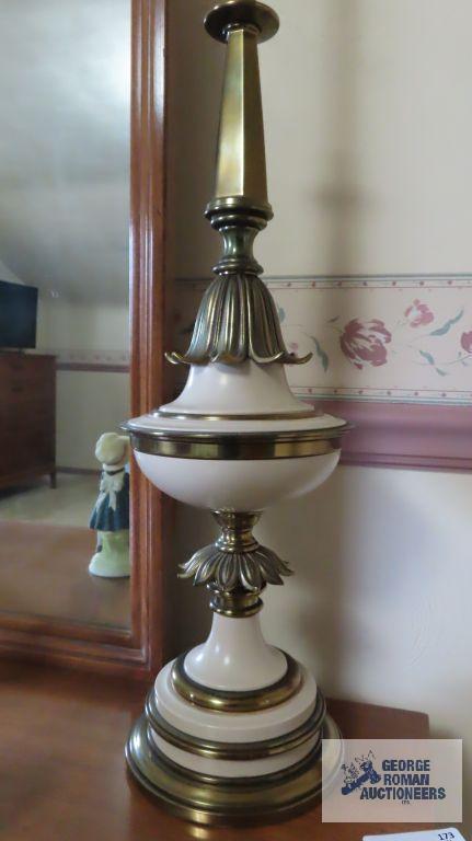 Tall decorative table lamp