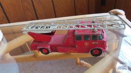Merryweather fire engine, king size, number 15, made in England by Lesney