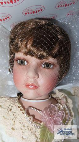 Ava collectible porcelain doll