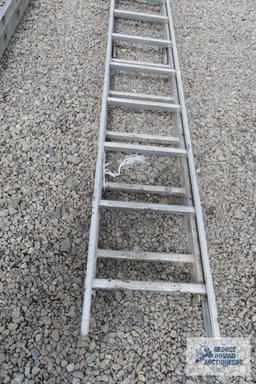 16 ft aluminum extension ladder