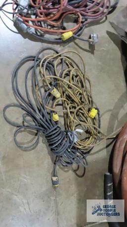 Lot of heavy duty extension cords
