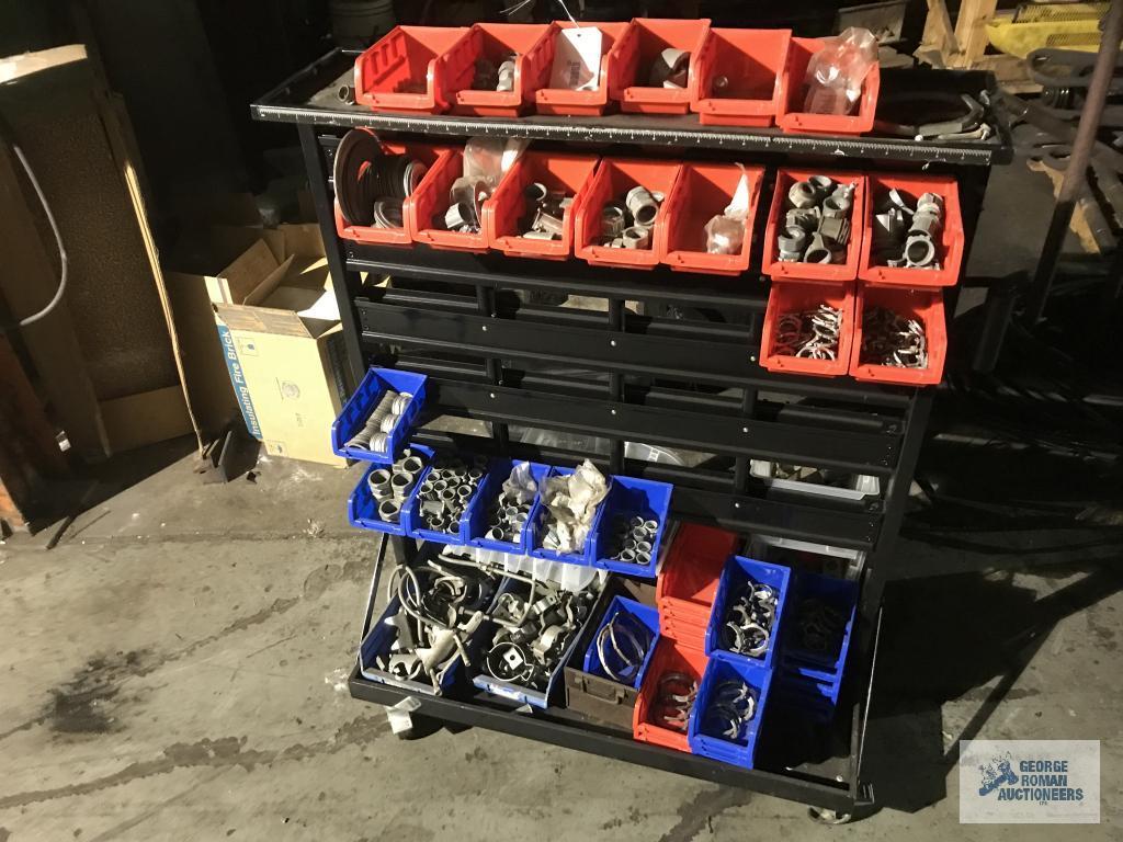 ELECTRICAL PARTS AND CART